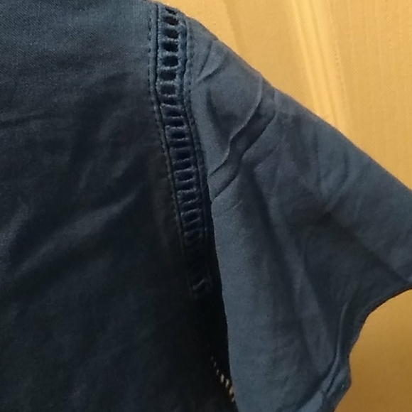 Nwt Royal & White Blouse (3X) - Picture 7 of 9